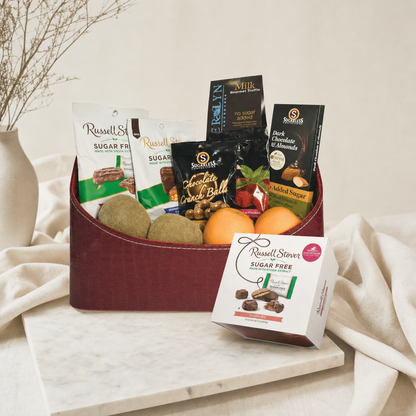 Fresh & Guilt-Free】Premium Festive Low-Sugar Fruit & Confectionery Hamper viinis