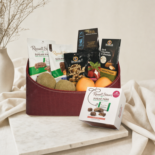 Fresh & Guilt-Free】Premium Festive Low-Sugar Fruit & Confectionery Hamper viinis