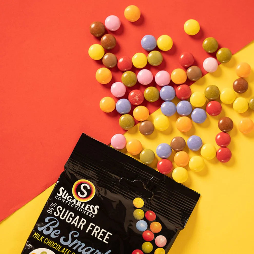 Sugar-Free Be Smart Chocolate Coated Beans (90g) [Guilt-Free Nostalgia] Sugarless
