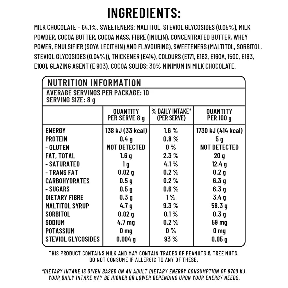 Sugar-Free Be Smart Chocolate Coated Beans (90g) [Guilt-Free Nostalgia] Sugarless