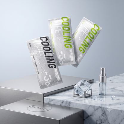 Oxy-Cool Portable Sports & Fitness Cooling Sweat Wipes (Towel-Sized Sheets) viinis