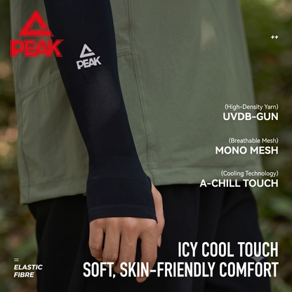 EAK Men's Athletic Anti-UV Ice Silk Cooling Sleeves viinis